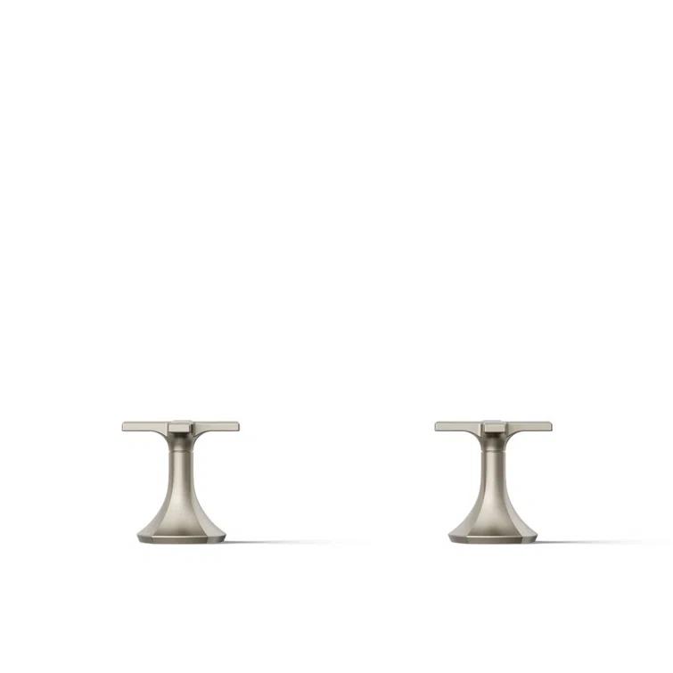 Occasion Cross Bathroom Sink Faucet Handles, 3.12" H x 3" W