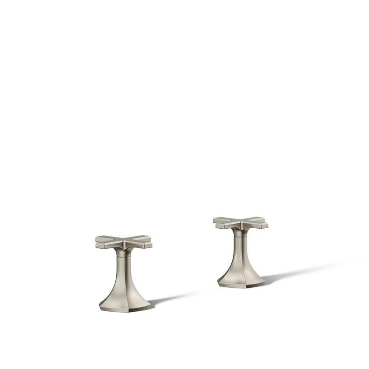 Occasion Cross Bathroom Sink Faucet Handles, 3.12" H x 3" W