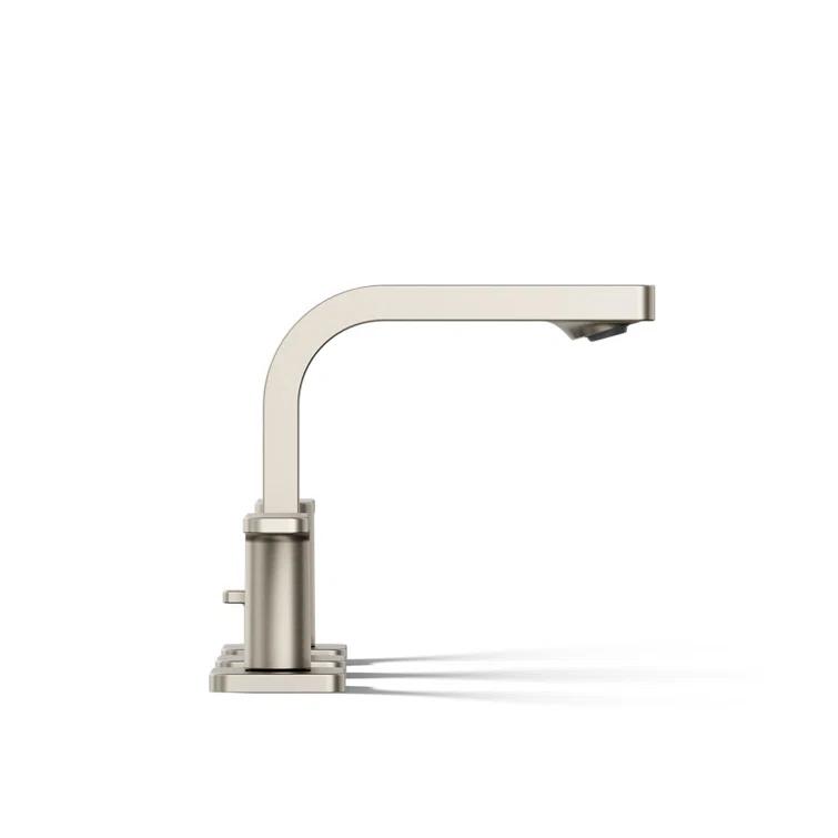Kohler ® Parallel ® Widespread Nickel Bathroom Sink Faucet and Handles