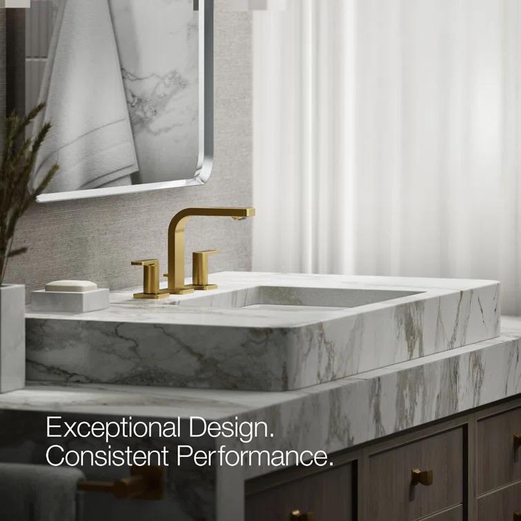 Kohler ® Parallel Brass Bathroom Sink Faucet and Handles