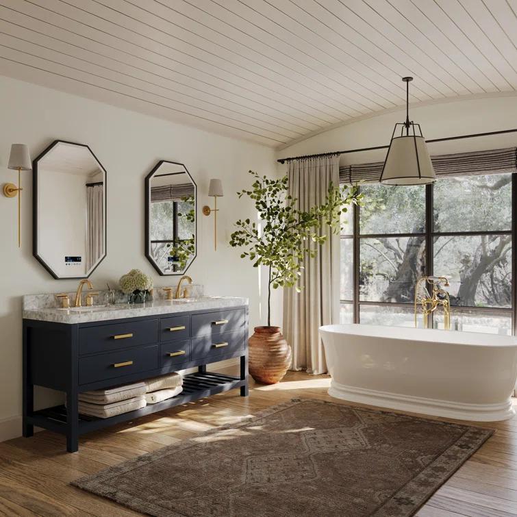 Elizabeth 72'' W Double Vanity