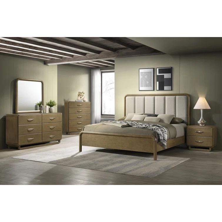 Amsbury 59-Inch Upholstered Bed