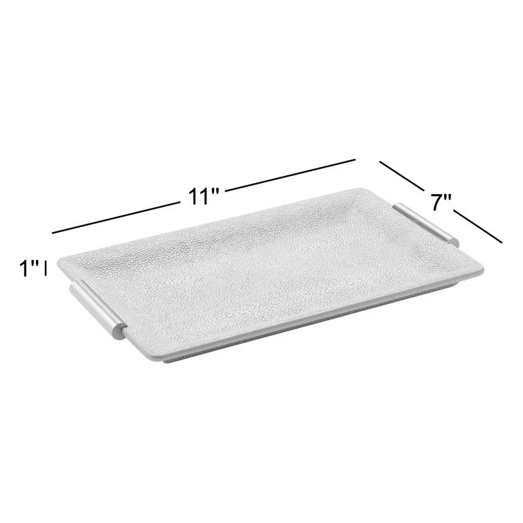 AERIN Shagreen Tray