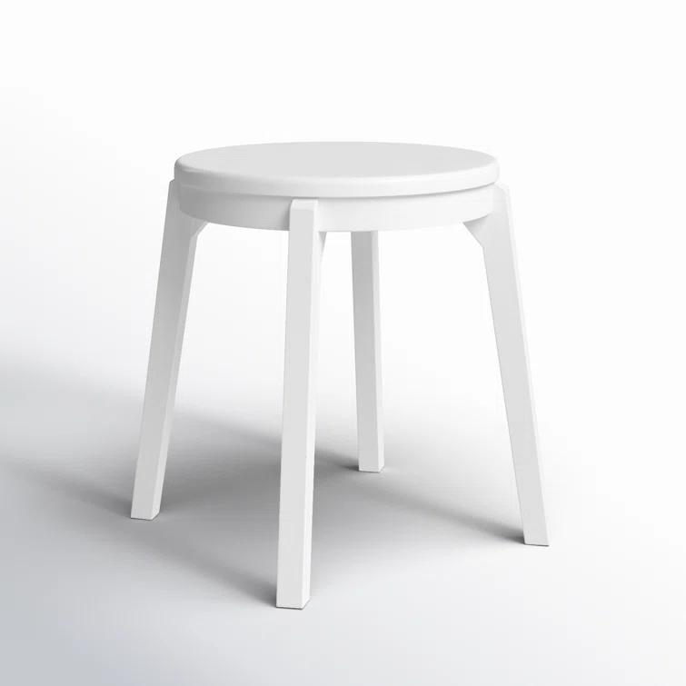 Bretson Solid Wood Accent Stool
