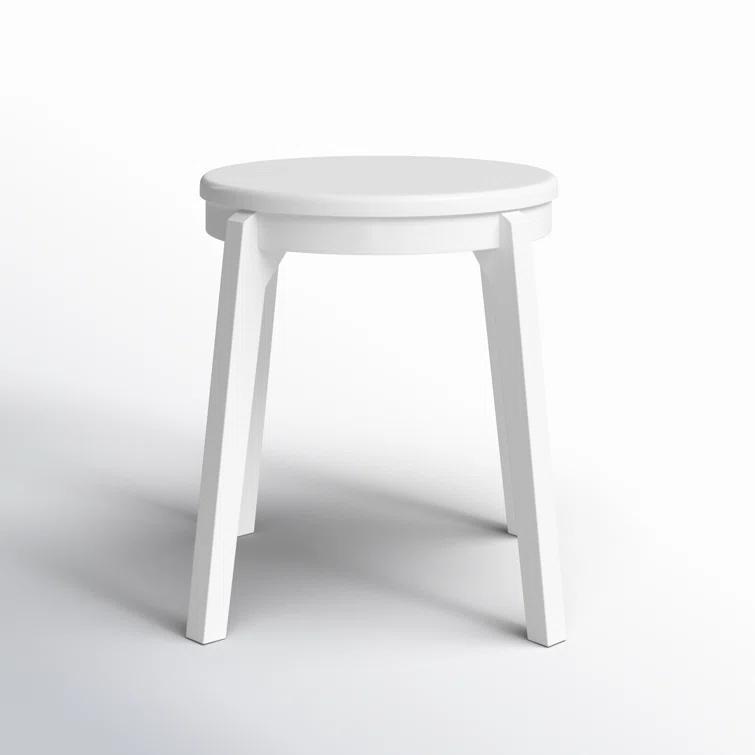Bretson Solid Wood Accent Stool