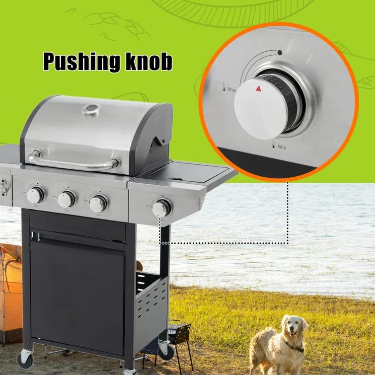 3 Burner Bbq Grill