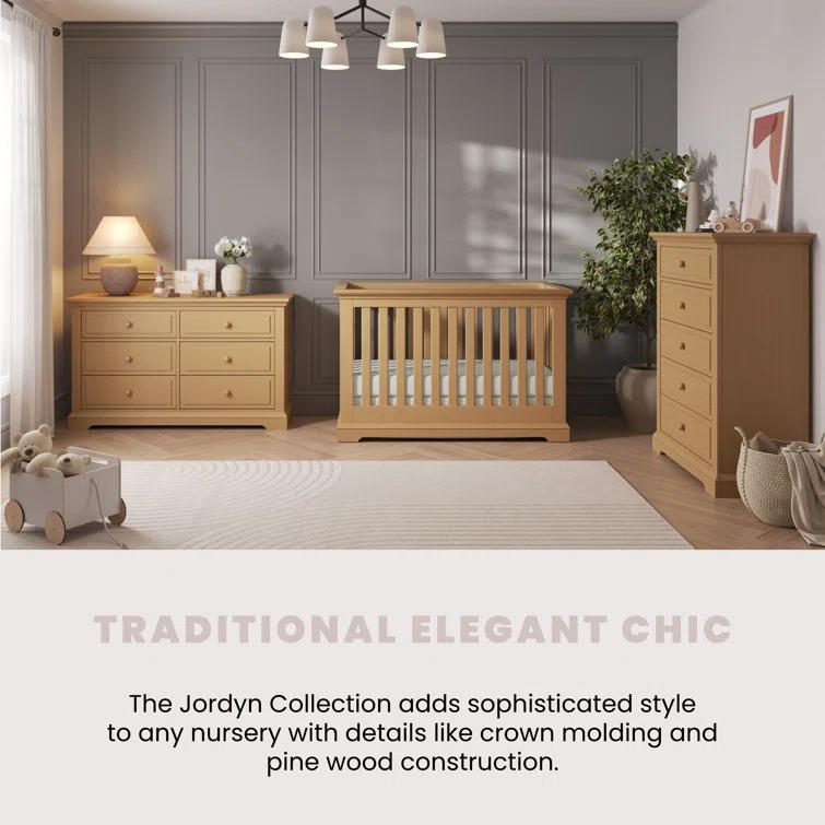 Jordyn 4-in-1 Convertible Crib