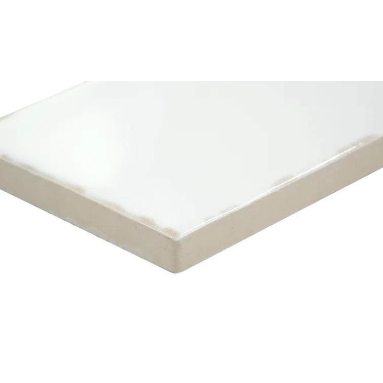Antigo Snow 2 in. x 5 in. Glossy Ceramic Wall Tile (12.1 sq. ft./Case, 144 pcs)