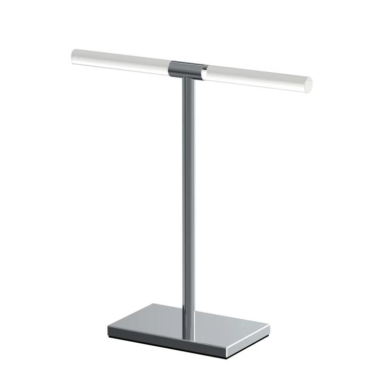 Freestanding Countertop Hand Towel Holder | 11.13"H x 10.50"W Weighted Base Towel Rack Stand