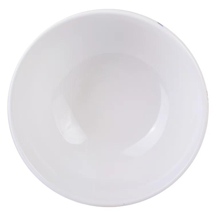 222 Fifth 222 Fifth Cassian Embossed Toile Blue Porcelain Dinnerware Set - Service For 4 (Set of 12)