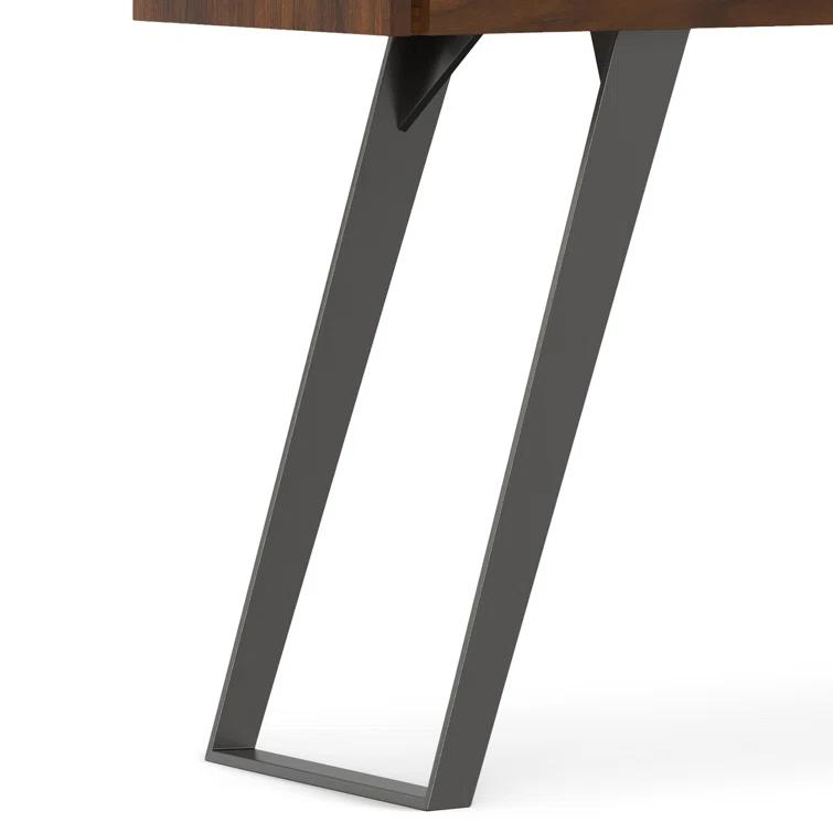 Lowry 60'' Solid Wood Top Console Table