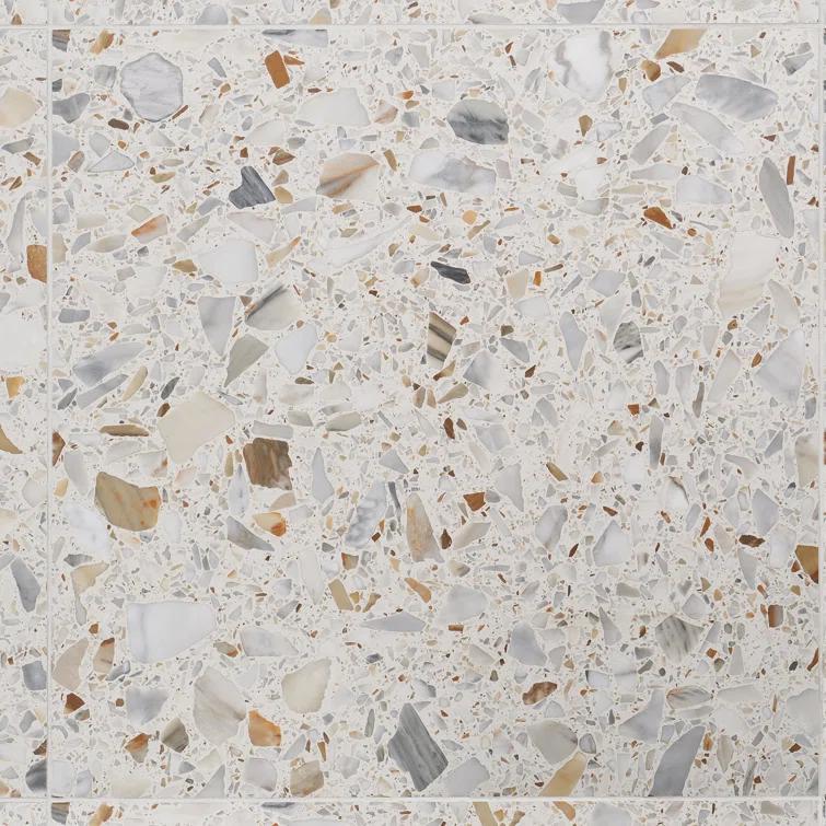 Brezza Terrazzo 23.62 in. x 23.62 in. Honed Terrazzo Floor and Wall Tile (3.87 Sq. Ft. / Each)