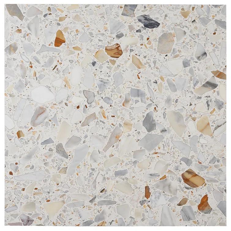 Brezza Terrazzo 23.62 in. x 23.62 in. Honed Terrazzo Floor and Wall Tile (3.87 Sq. Ft. / Each)