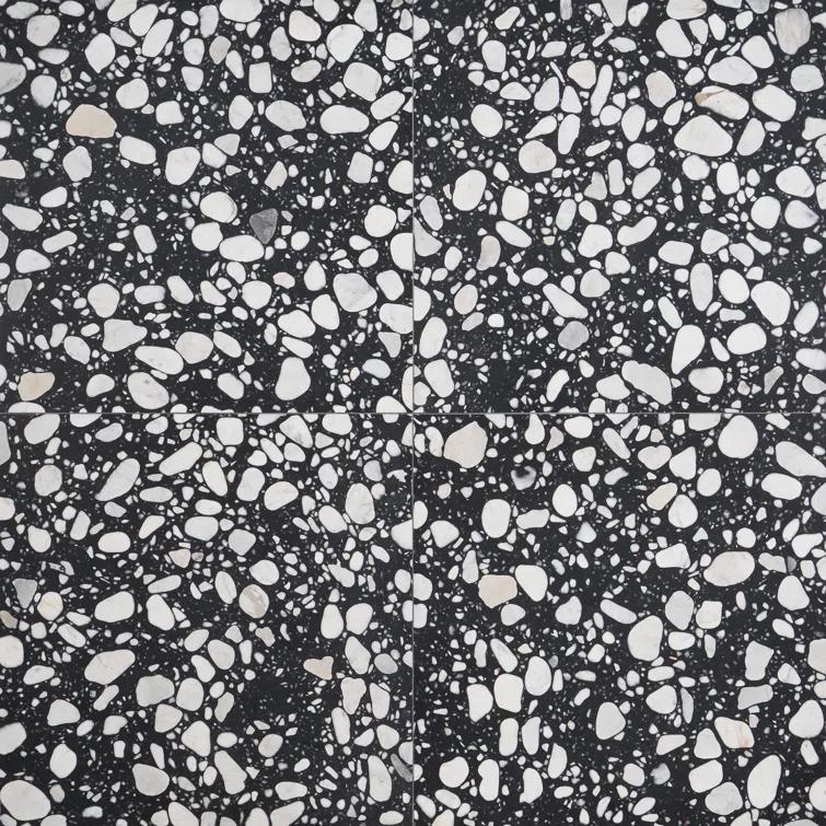 Brezza Terrazzo 23.62 in. x 23.62 in. Honed Terrazzo Floor and Wall Tile (3.87 Sq. Ft. / Each)