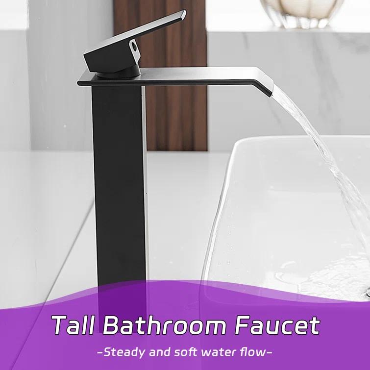 Vessel Sink Faucet Single-handle Bathroom Faucet with Drain Assembly