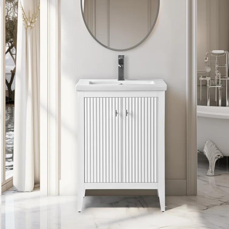 24" Single Bathroom Vanity Set