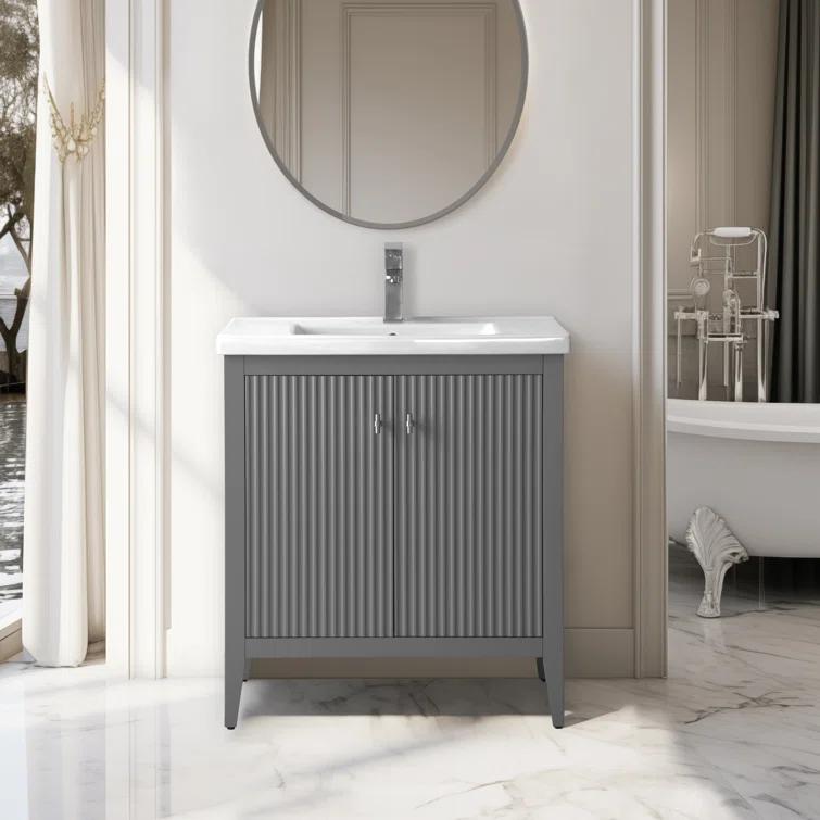 30" Single Bathroom Vanity Set
