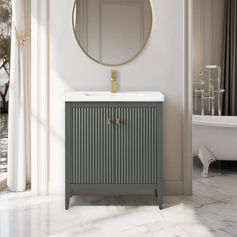 30" Single Bathroom Vanity Set
