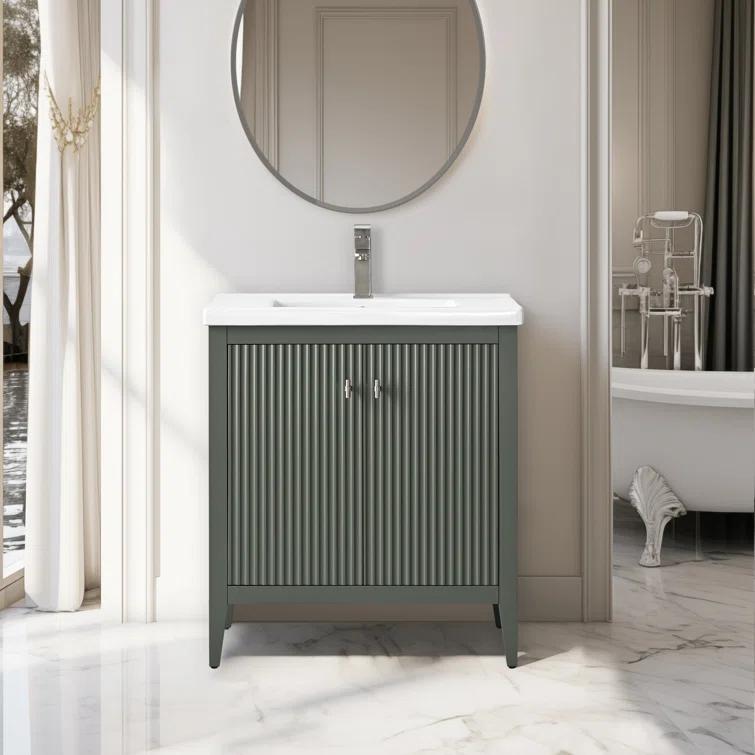 30" Single Bathroom Vanity Set