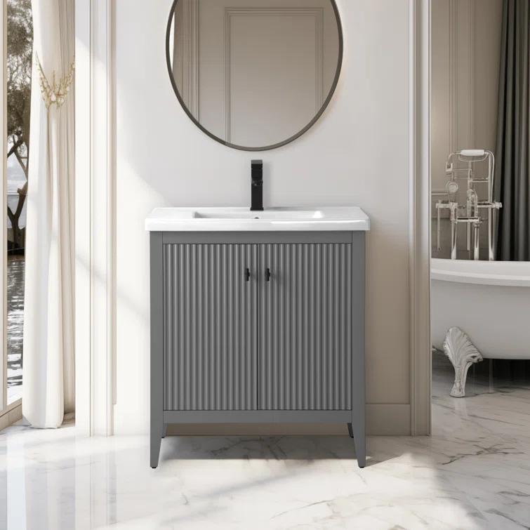 30" Single Bathroom Vanity Set
