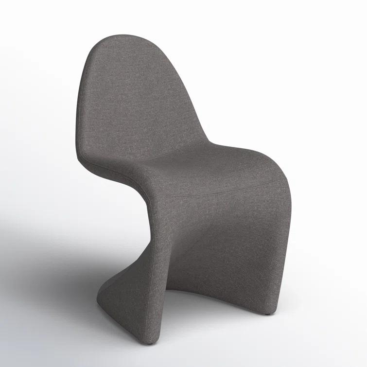 Antwerp Seal Grey Linen Upholstered Side Chair