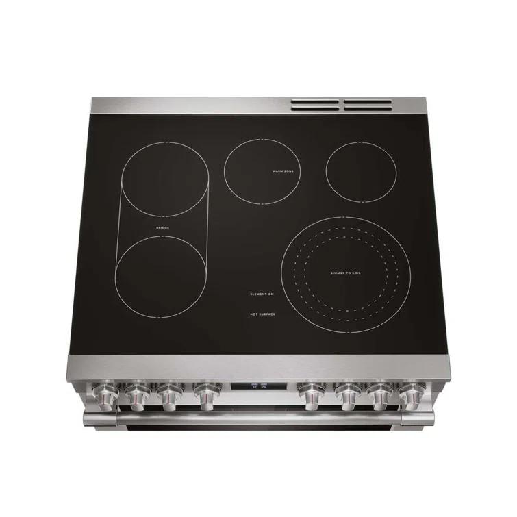 30" Electric Range With No Preheat And Air Fry