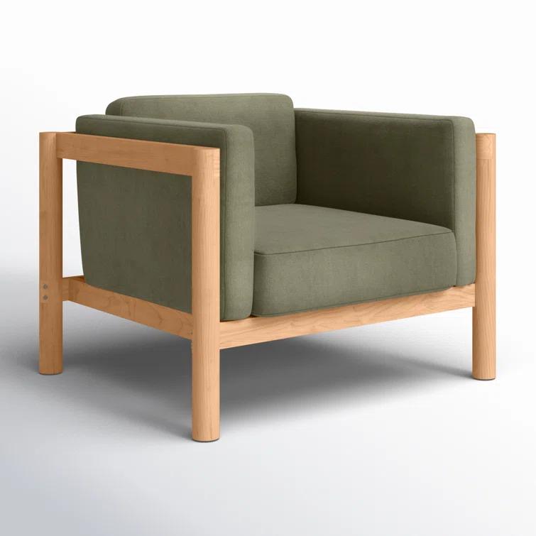 Haven Teak Outdoor Lounge Chair with Sunbrella® Cushion