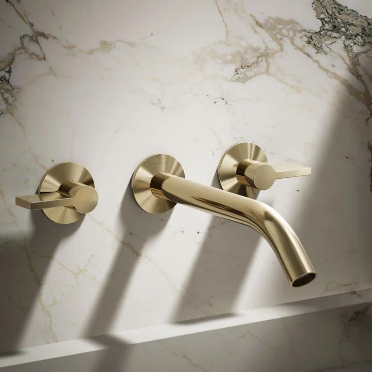 Components Wall-Mount Bathroom Sink Faucet Trim