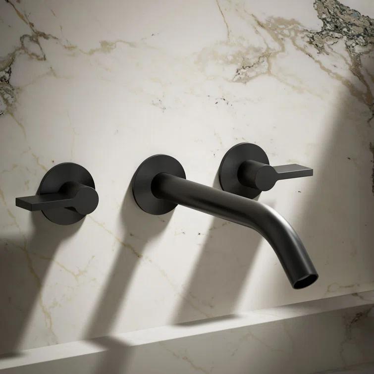 Components Wall-Mount Bathroom Sink Faucet Trim