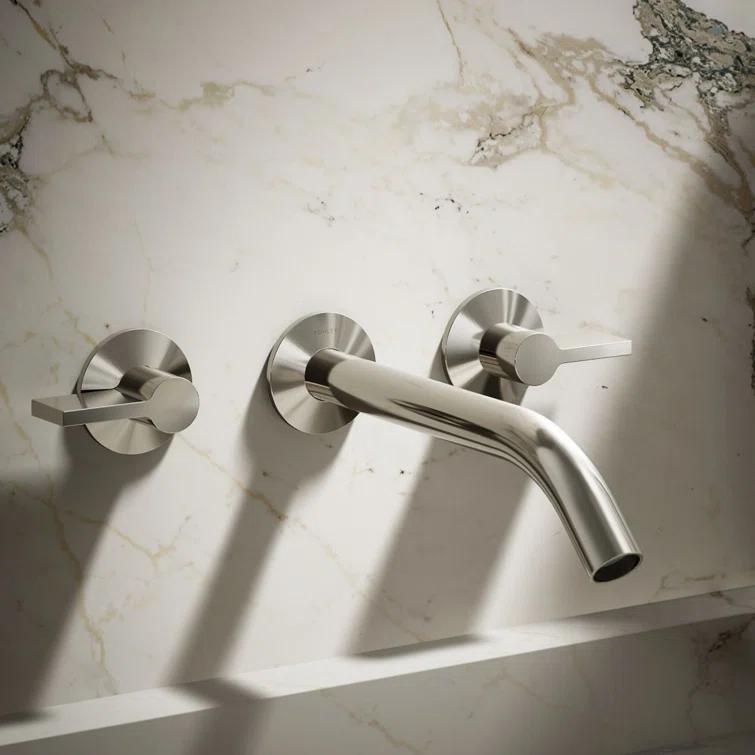 Components Wall-Mount Bathroom Sink Faucet Trim