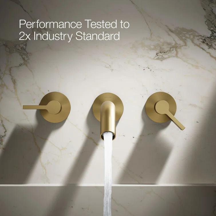 Components Wall-Mount Bathroom Sink Faucet Trim