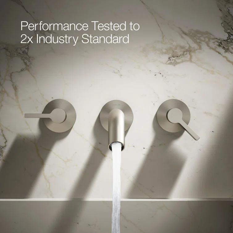 Components Wall-Mount Bathroom Sink Faucet Trim