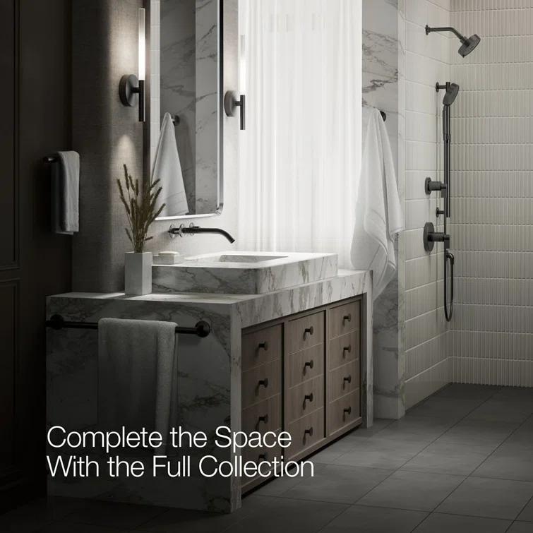 Components Wall-Mount Bathroom Sink Faucet Trim