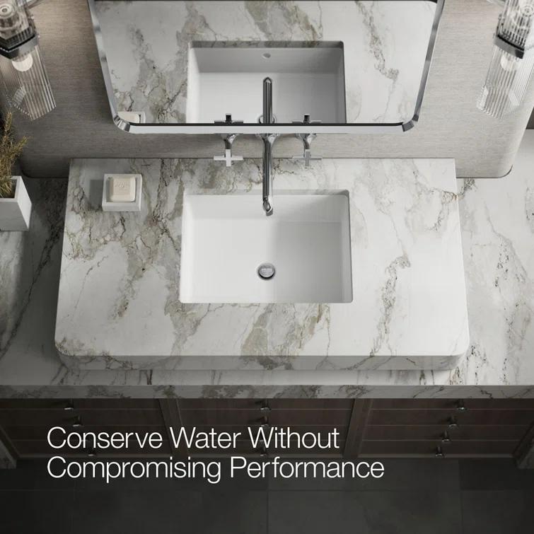 Occasion Wall-Mount Bathroom Sink Faucet Cross Handle Trim