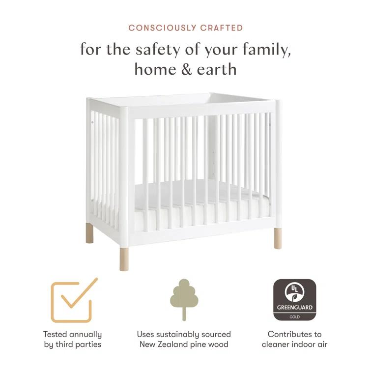 Gelato 4-in-1 Mini Convertible Crib