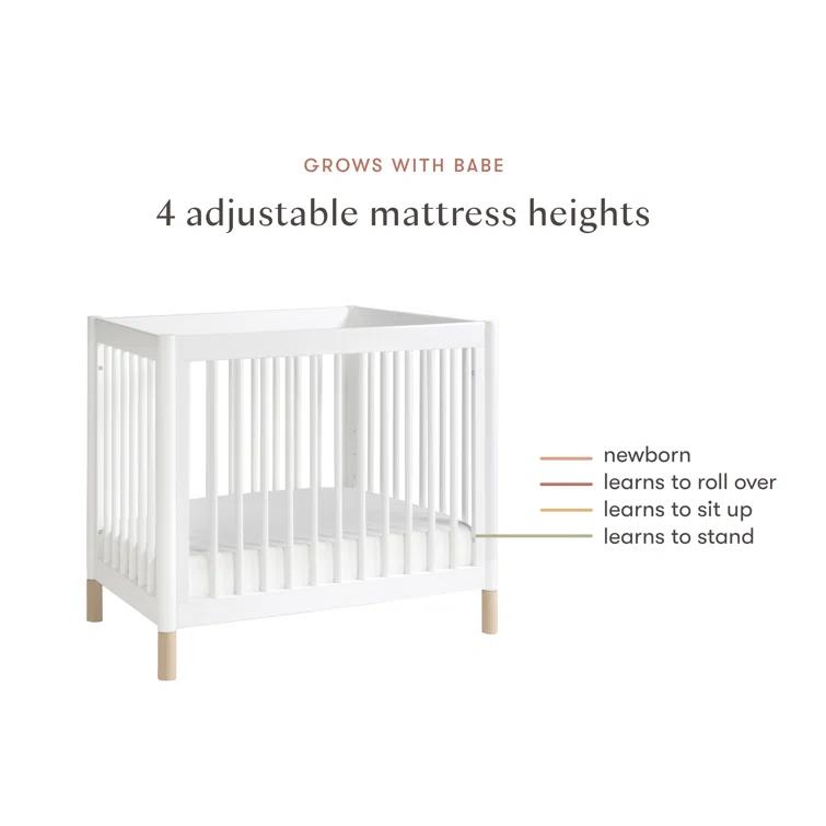 Gelato 4-in-1 Mini Convertible Crib