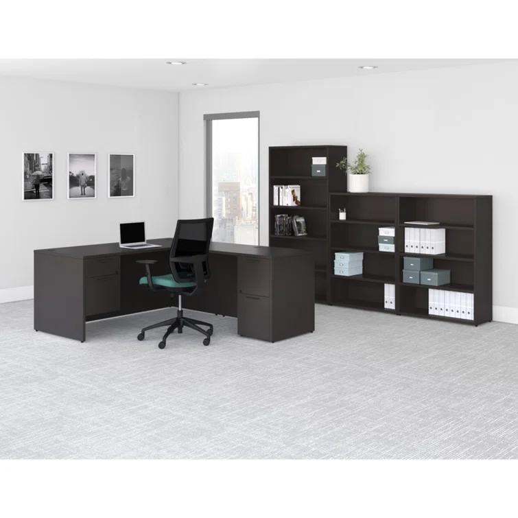 Lorell Prominence 2.0 Right-Pedestal Credenza