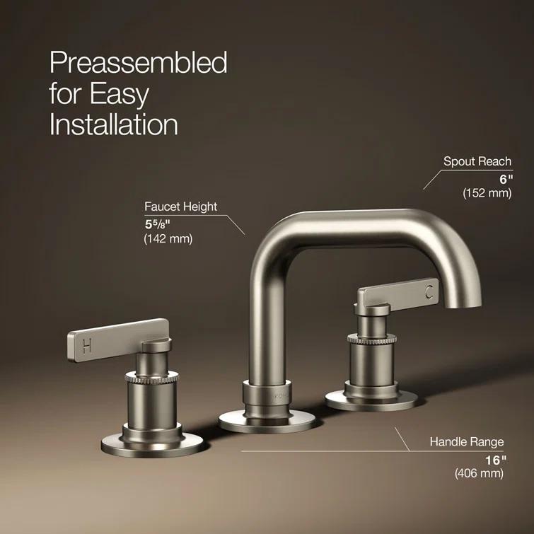 Castia by Studio McGee Widespread Bathroom Sink Faucet 1.0 GPM
