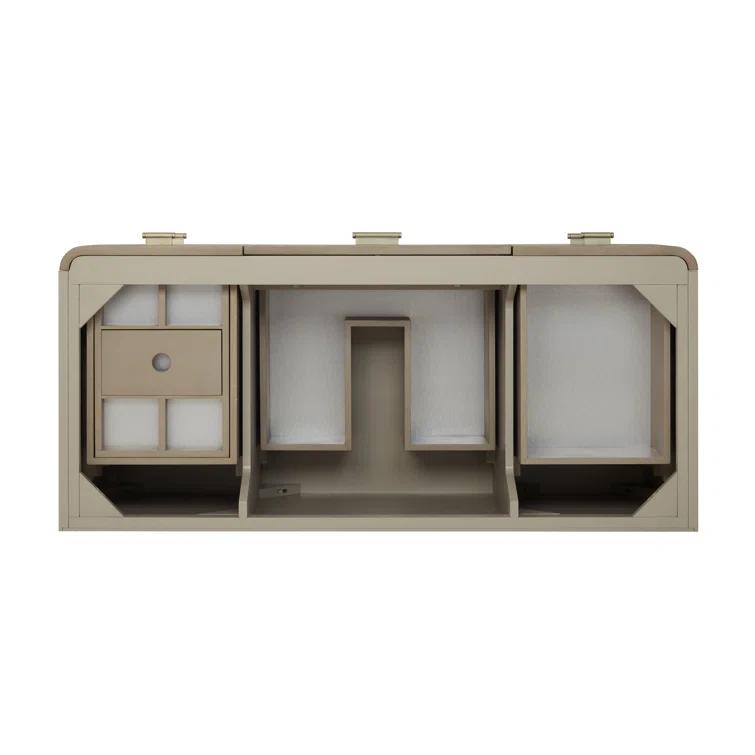 Lucian 48'' Single Bathroom Vanity with Quartz Top