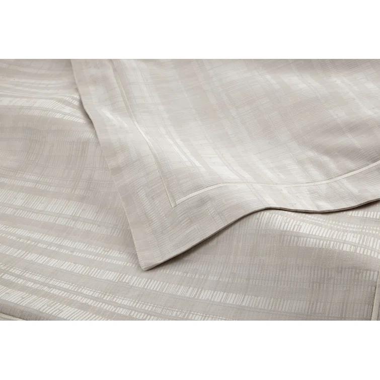 Peacock Alley Biagio Standard Cotton Reversible Modern & Contemporary Duvet Cover
