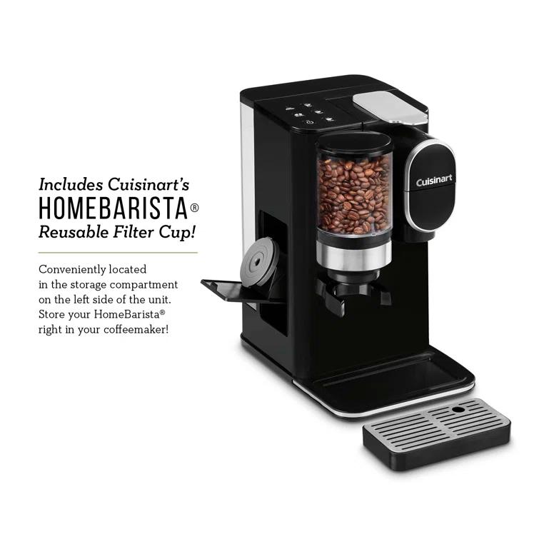 Cuisinart ® Grind & Brew ™ Single-Serve Coffee Maker