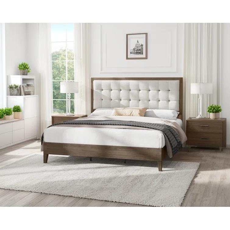 Wade Logan® Behka Upholstered Platform Bed