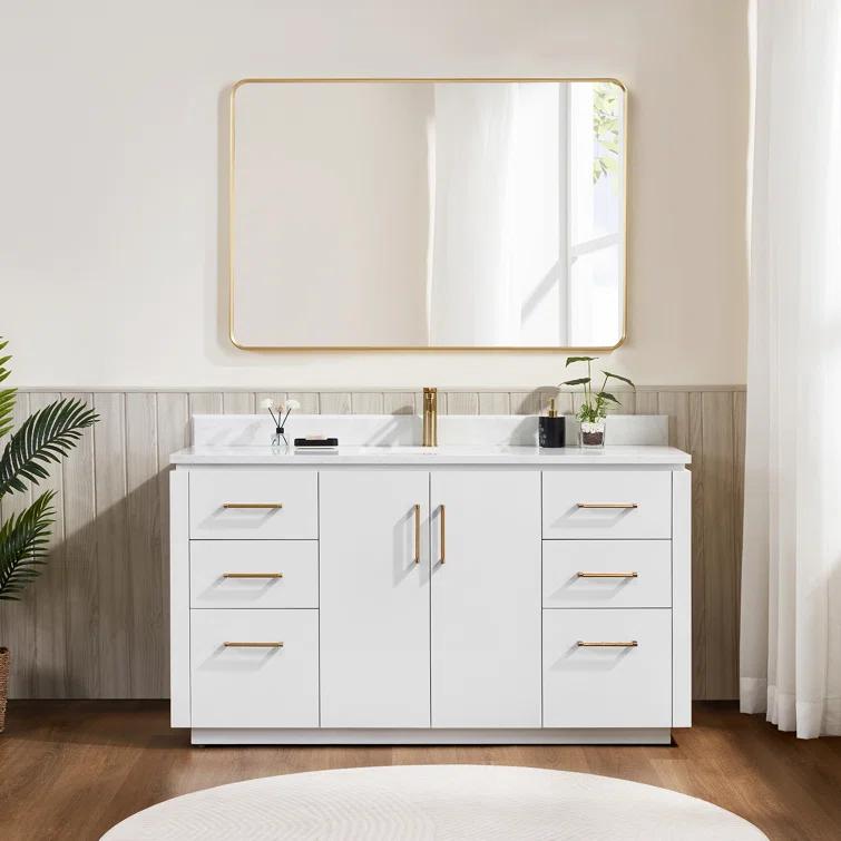 Cloverfield 60'' Single Bathroom Vanity
