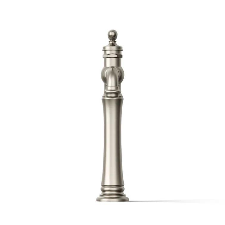Artifacts Gentleman's Single Hole Bathroom Faucet with Drain Assemby