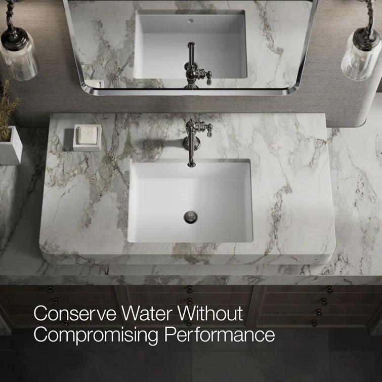 Artifacts® Single Hole Bathroom Faucet with Drain Assembly