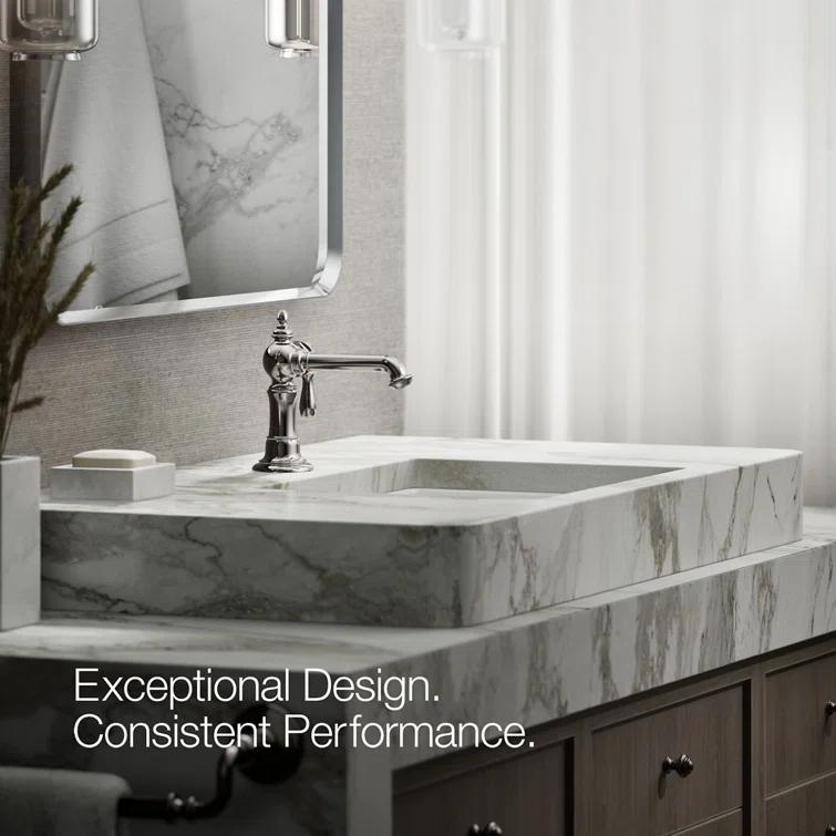 Artifacts® Single Hole Bathroom Faucet with Drain Assembly