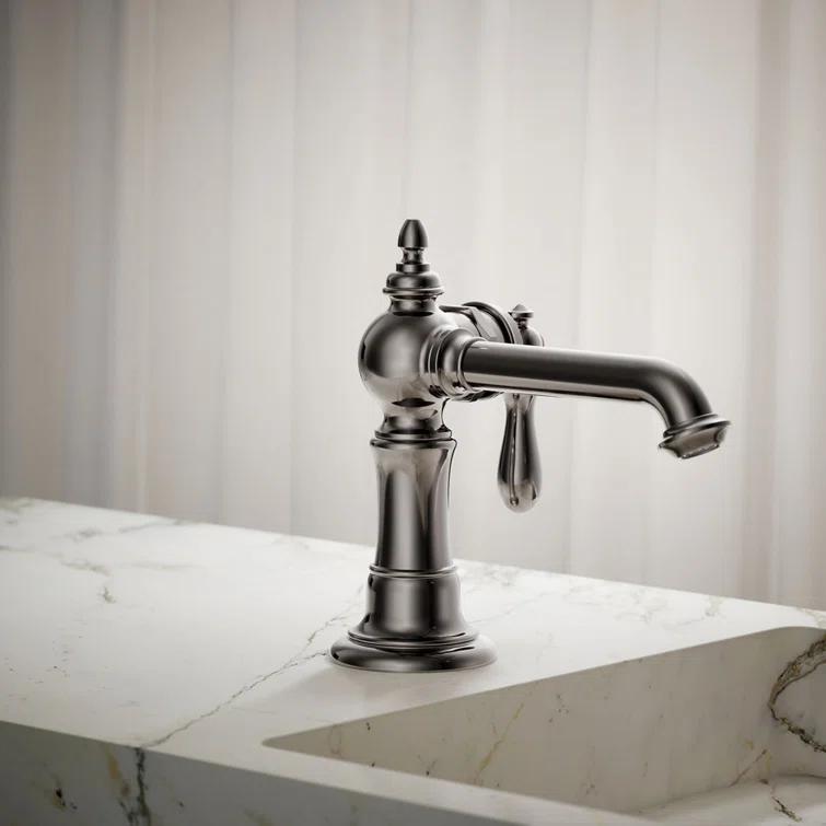 Artifacts® Single Hole Bathroom Faucet with Drain Assembly