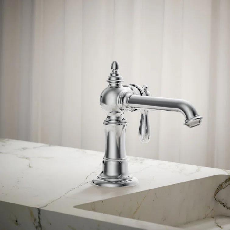 Artifacts® Single Hole Bathroom Faucet with Drain Assembly