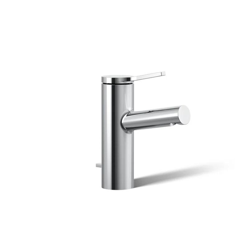 Kohler Elate Single-Handle Bathroom Faucet with Pop-Up Drain Assembly, One Hole Bathroom Sink Faucet, 1.2 gpm