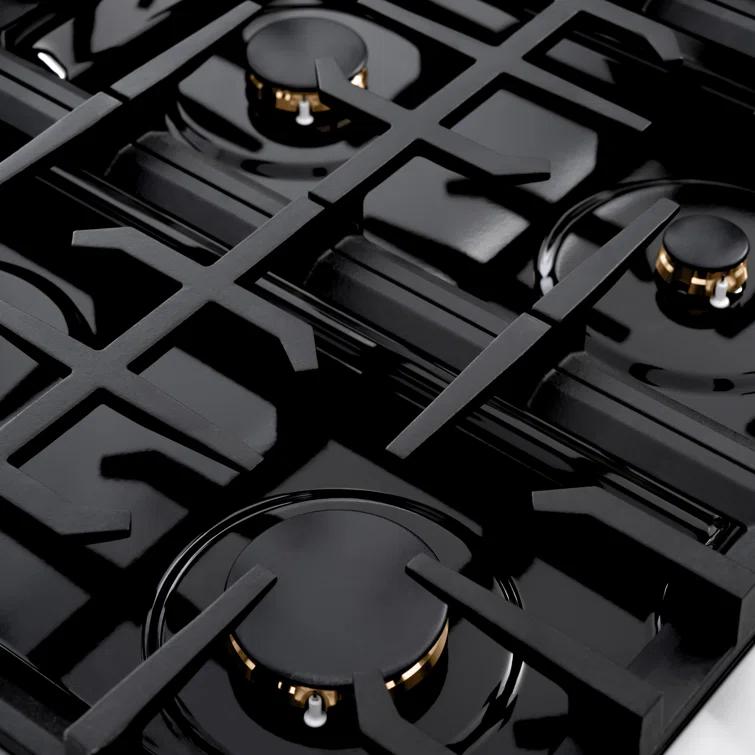 ZLINE ZLINE Autograph Edition 48 in. Classic Dual Fuel Range w/ 8 Burners & Accents CDR-BR-48